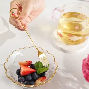 Lindo Set cuchara/tenedor "Fruits".
